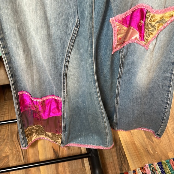 Restyled maxi denim skirt. - Picture 5 of 5